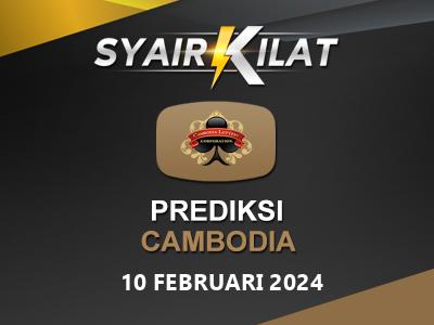 Bocoran Syair Togel Cambodia Tanggal 10 Februari 2024 Hari Sabtu