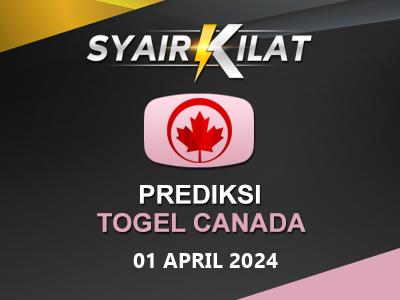 Bocoran Syair Togel Canada Tanggal 1 April 2024 Hari Senin