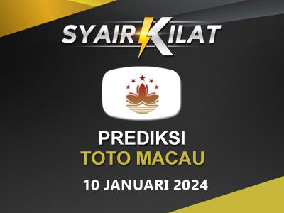 Bocoran Syair Togel Macau Tanggal 10 Januari 2024 Hari Rabu