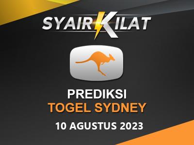 Bocoran Syair Togel Sydney Tanggal 10 Agustus 2023 Hari Kamis