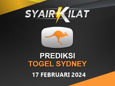 Bocoran Syair Togel Sydney Tanggal 17 Februari 2024 Hari Sabtu