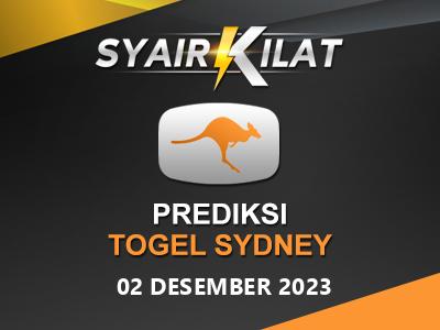 Bocoran Syair Togel Sydney Tanggal 2 Desember 2023 Hari Sabtu