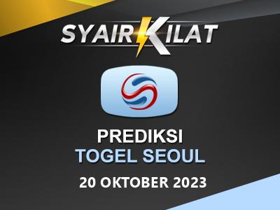 Bocoran Syair Togel Seoul Tanggal 20 Oktober 2023 Hari Jumat
