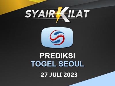 Bocoran Syair Togel Seoul Tanggal 27 Juli 2023 Hari Kamis