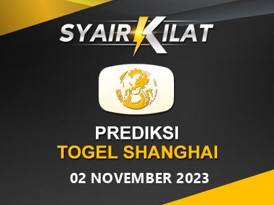 Bocoran Syair Togel Shanghai Tanggal 2 November 2023 Hari Kamis